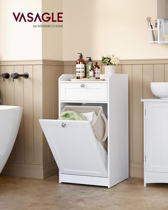 Actual product image Songmics Bathroom cabinet (40 x 40 x 80.20 cm)