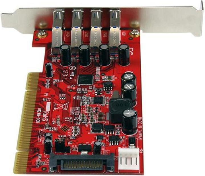 Image du produit StarTech 4 Port SuperSpeed USB 3.0 PCI Card