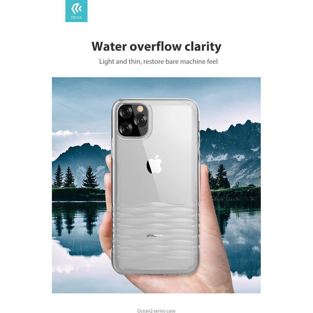 Thumbnail - Devia Ocean2 series case iPhone 11 Pro Max clear (Apple iPhone 11 Pro Max), Smartphone Hülle, Transparent