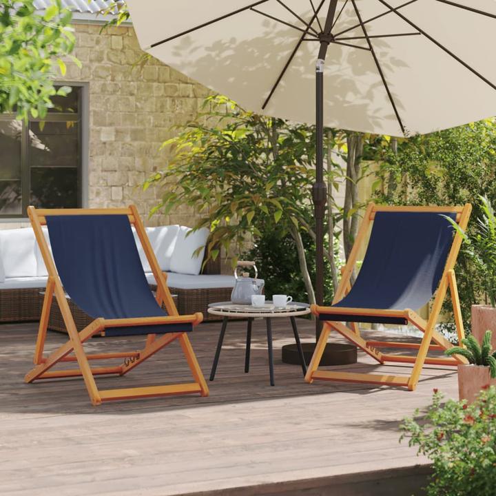 Image du produit vidaXL Chaises de plage (127 cm)