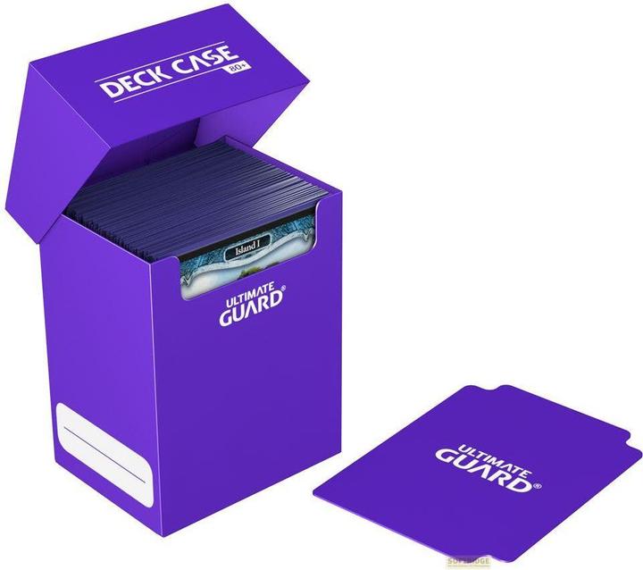 Actual product image Ultimate Guard UGD010256 - Deck Case - for 80+ Cards, Standardsize, purple