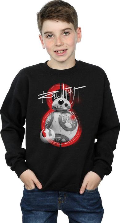 Image du produit Star Wars - Sweat THE LAST JEDI BB-8 ROLL WITH IT - Garçon (140, 146)