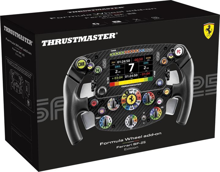 Actual product image Thrustmaster AddOn Thrustm. Ferrari SF25 Edition Lenkrad (KON/PC) retail (PC, PS4, PS5)