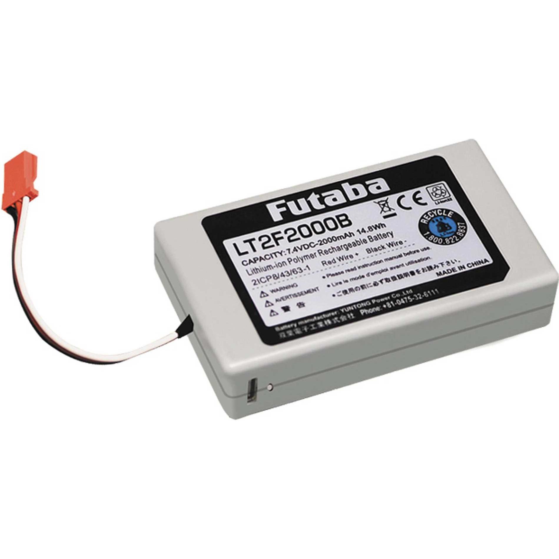 Thumbnail - Futaba LiPo LF2F2000B (7.40 V, 2000 mAh)