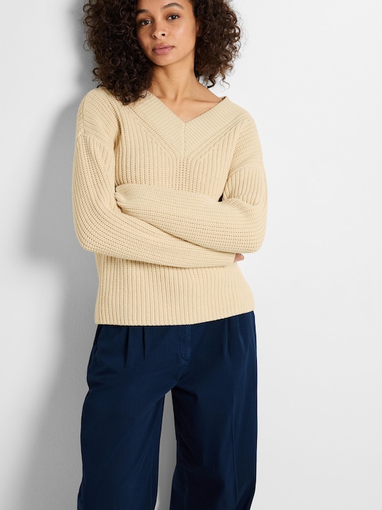 Image du produit Selected Femme Pull en tricot col V (L)
