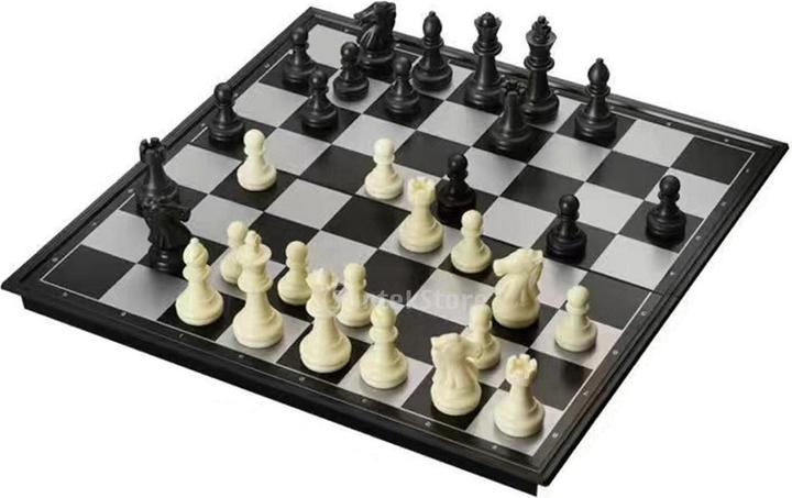 JTI Foldable chess set - magnetic - 20 x 20 cm