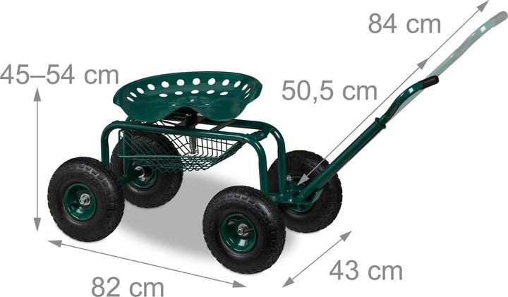 Produktbild Relaxdays Gartensitz