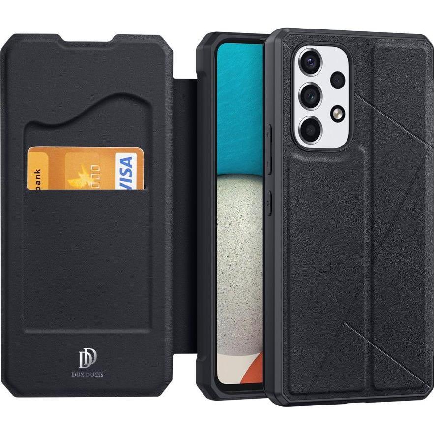 Thumbnail - Dux Ducis Skin X Series Bookcover (Samsung Galaxy A73 5G), Smartphone Hülle, Schwarz