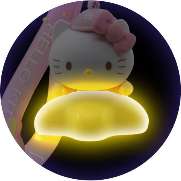 Actual product image YuMe Sanrio Light-Up Star Series Keychain with Hand Strap Hello Kitty and Friends Display (9)