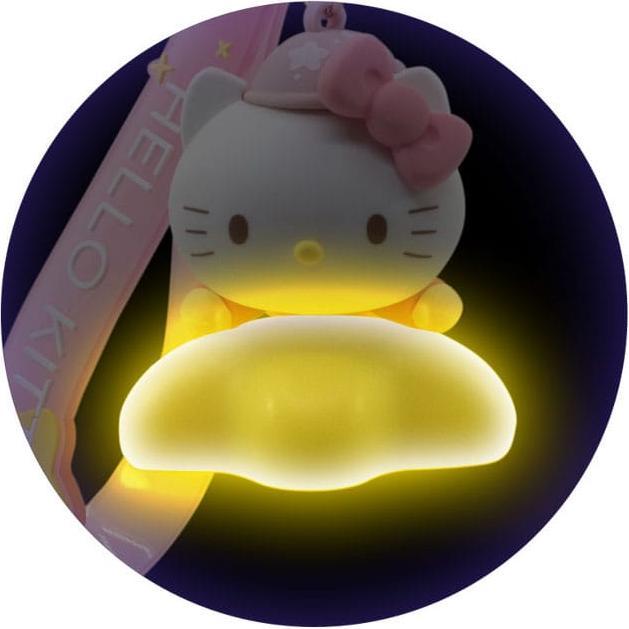 Thumbnail - YuMe, Schlüsselanhänger, Sanrio Light-Up Star Series Schlüsselanhänger Hello Kitty and Friends Display (9), Mehrfarbig