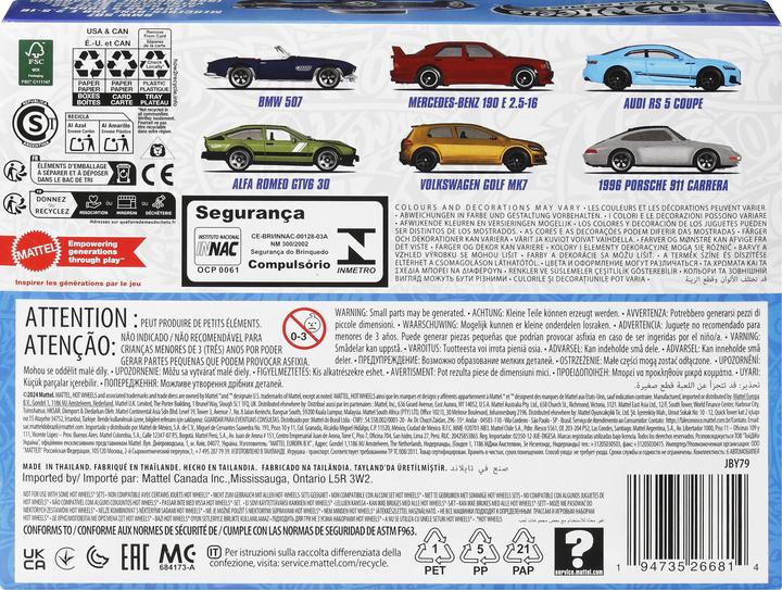 Actual product image Hot Wheels Euro Style Multipack