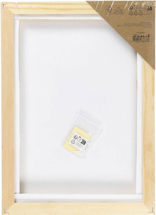 Produktbild Creativ Company Keilrahmen, 280 g/m², 21 x 29,7 cm – Weiss (21 x 29.70 cm)