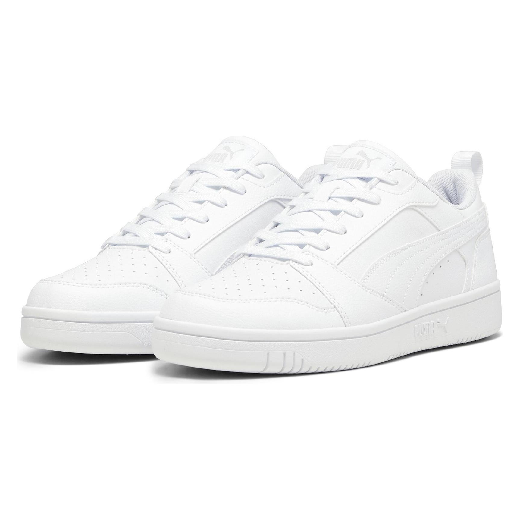 Puma, Unisex, Sneakers, Rebound V6 Laag, Wit, (42.5)