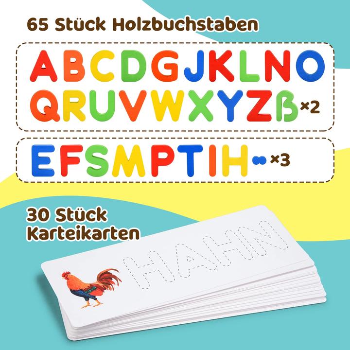 Actual product image Activity Board Letter learning games, Games for preschool (2 - 9 years)