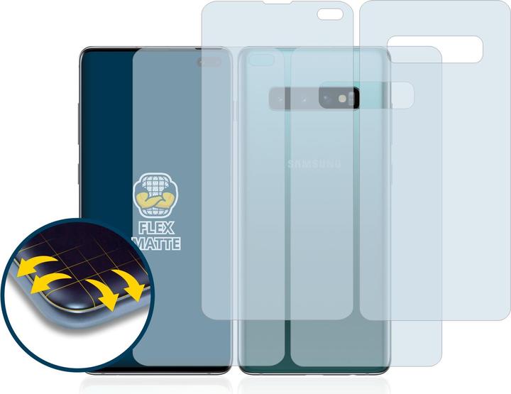 Actual product image BROTECT Full-Cover Protector Matte (2 pcs., Samsung Galaxy S10+)