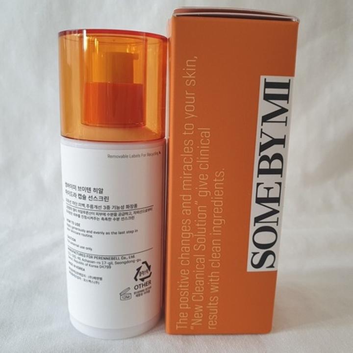 Produktbild Some By Mi V10 Hyal Hydra Capsule Sonnenschutz SPF50+ 40ml (Sonnencreme, SPF 50+, 40 ml)