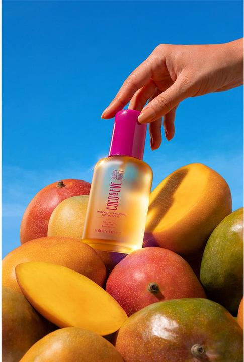 Produktbild Coco & Eve Sunny Honey Tan Boosting Anti-Aging Body Oil SPF30 (Selbstbräunungsöl, 150 ml)