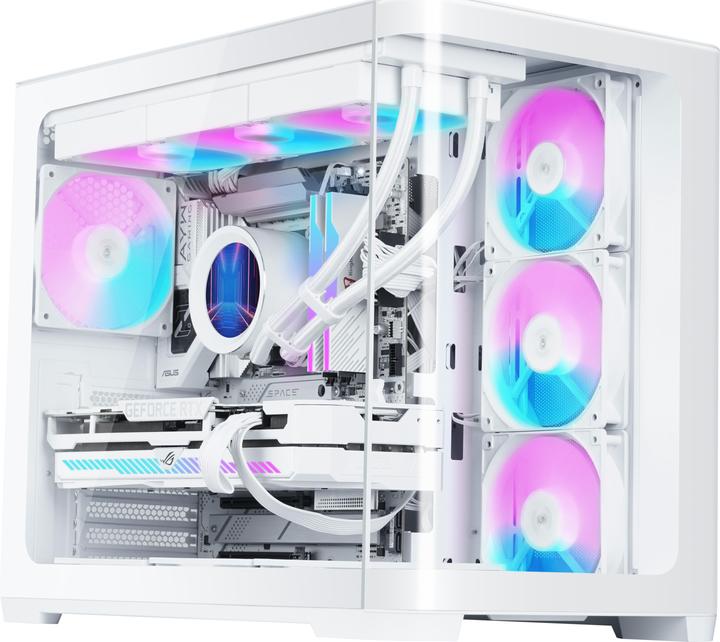 Produktbild Sama Gears V60, White Mid-tower Case (ATX, ITX, Micro ATX (mATX))