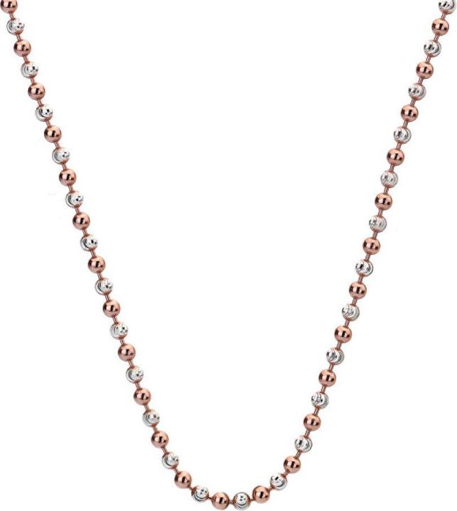 Produktbild Hot Diamonds Bicolor silver chain Emozioni CH056 (Roségold, Silber)