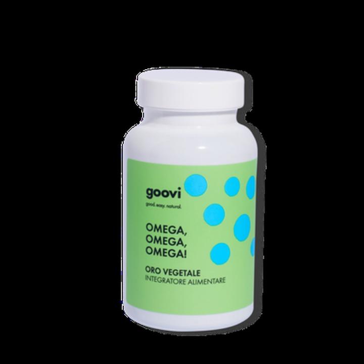 Image du produit Goovi OMEGA OMEGA OMEGA 3-6-9 Pflanzengold Kapsel Softgel (60 pièce(s), Capsules, 131 g)