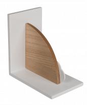 Actual product image Ootb wooden bookend, rainbow with cloud (15.50 x 15.50 x 10 cm)