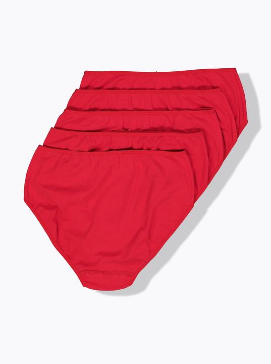 Produktbild Ulla Popken Midislips, 5er-Pack, einfarbig, bis Gr. 66/68 (54, 5er Pack)