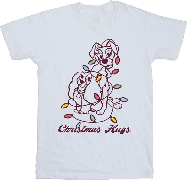 Image du produit Disney - T-shirt LADY AND THE TRUMP CHRISTMAS HUGS - Homme (5XL)