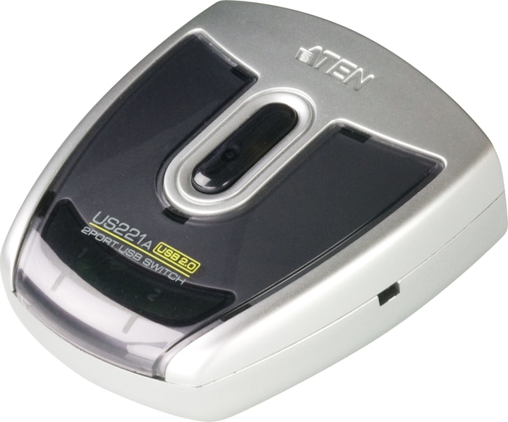 Actual product image Aten US221A 2-Port USB 2.0 Peripheral Switch