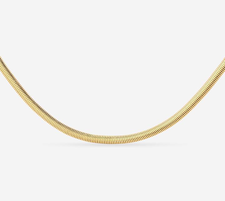 Luamaya Inyoka (14 Karat Vergoldung, 316L Edelstahl, 40 - 45 cm)