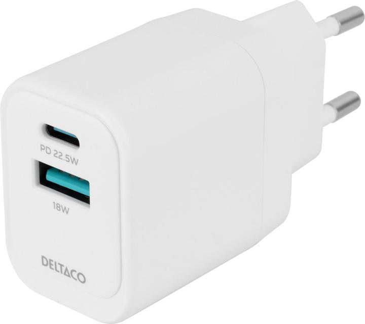 Deltaco USB Wall Charger (20 W)
