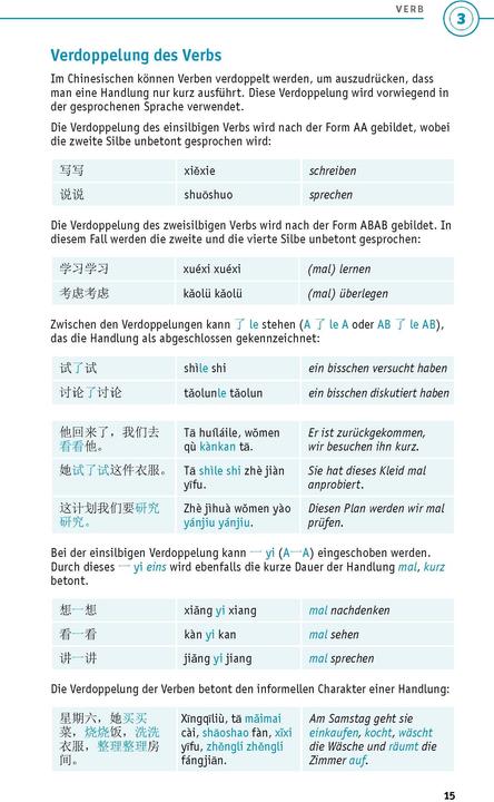 Produktbild Grammatik kurz & bündig Chinesisch (Chinesisch, Deutsch, 2022)
