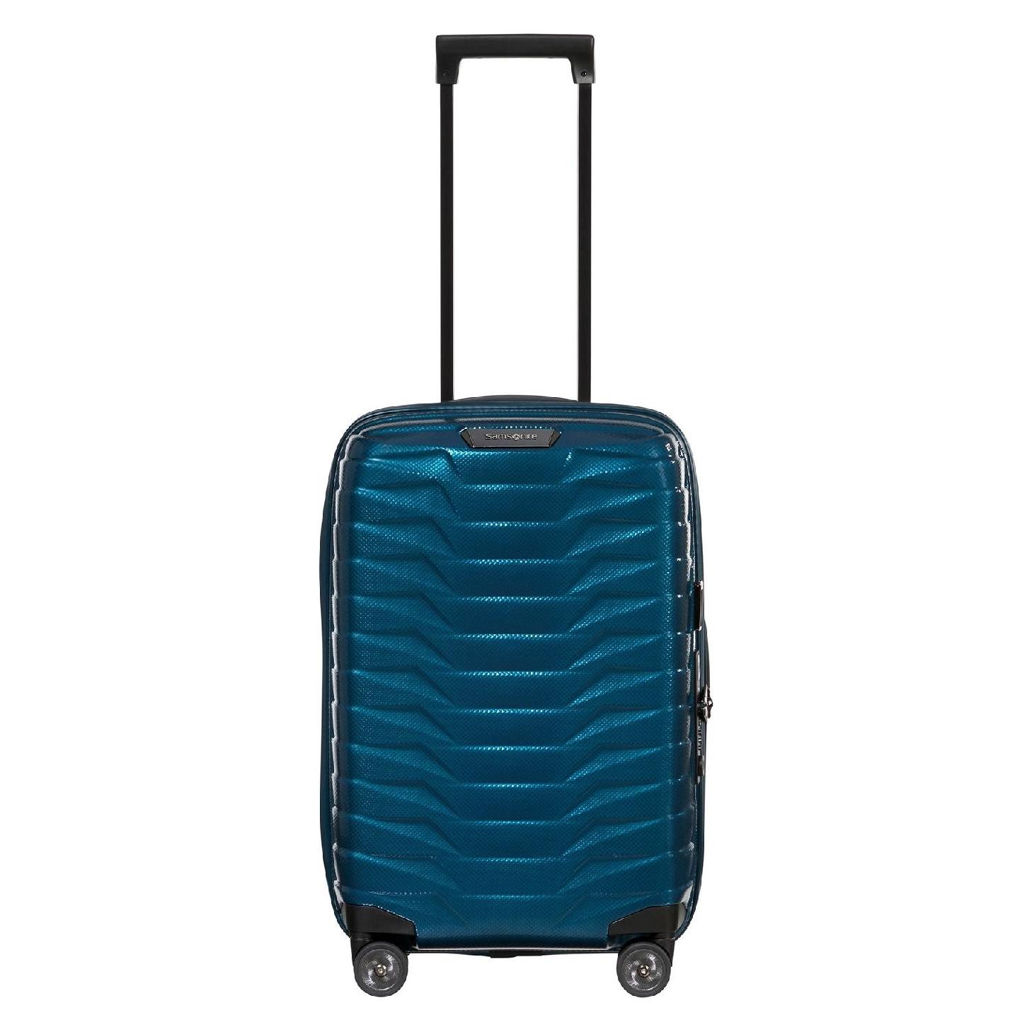Samsonite, Koffer, Proxis Trolley Mit 4 Rollen Erweiterbar 55cm, Blau, (44 l)