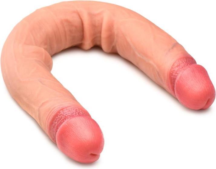 Actual product image Pipedream Doppelter Silikondildo Jock Echte Haut 40 cm