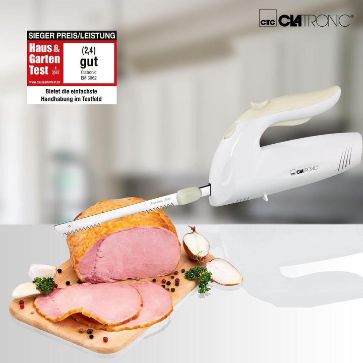 Produktbild Clatronic Elektromesser EM 3062 Weiss (42 cm)
