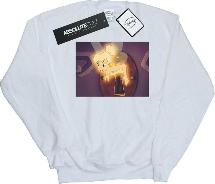 Actual product image Disney Womens/Ladies Tinker Bell Lock Squeeze Sweatshirt (L)