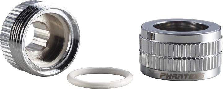 Actual product image Phanteks Glacier connection straight G1/4 inch male to 16mm male hardtube