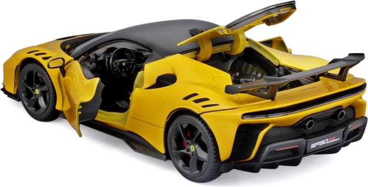 Actual product image Bburago Ferrari R&P SF90 XX Stradale 1/24 gelb