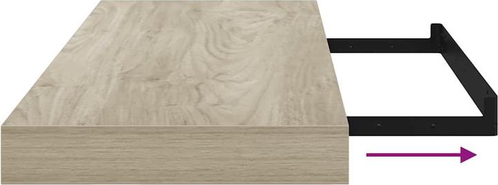 Actual product image vidaXL Wandregal (23.50 x 60 x 3.80 cm)