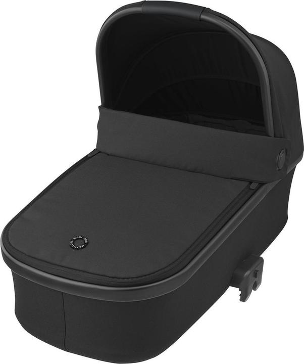 Produktbild Maxi-Cosi Oria Kinderwagenaufsatz Essential Black (Black Rim, black leather)