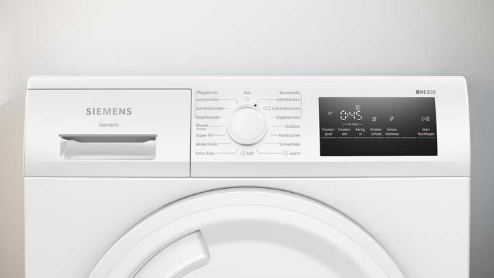Image du produit Siemens WT43HV03 (7 kg, Droite, Prise UE)