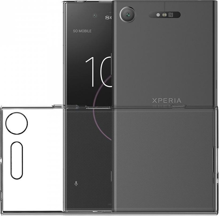 Produktbild Screenguard Sony Xperia XZ1 Flexible TPU Clear Case (Sony Xperia XZ1)