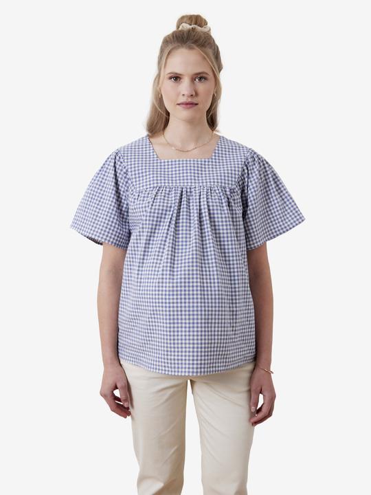 Actual product image Vertbaudet Short-sleeved maternity blouse (40)