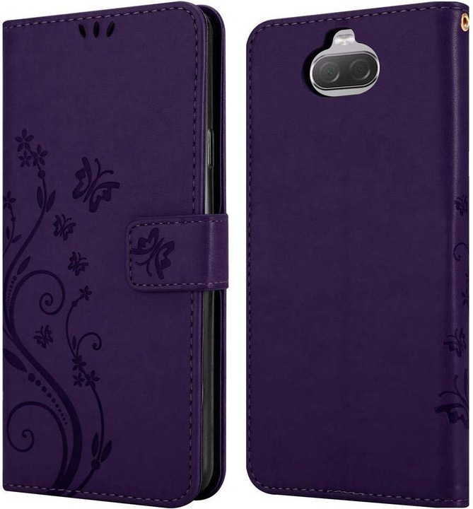 Actual product image Cadorabo Flower Book Cover (Sony Xperia 10, Sony Xperia XA3)
