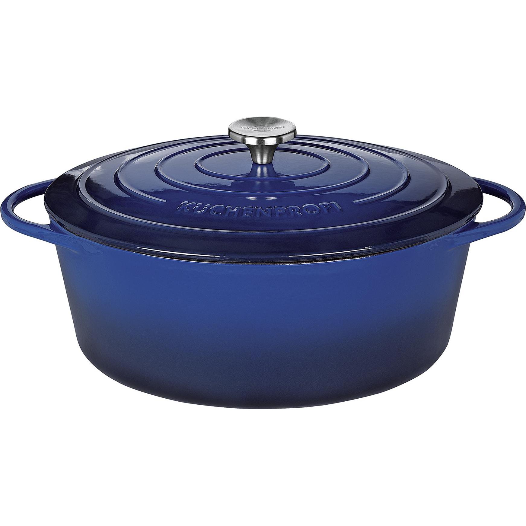 Küchenprofi Bratentopf 'Provence', Pfanne + Kochtopf, Blau