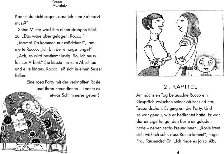 Produktbild Rocco Randale - Mädchenparty mit Wurm (Deutsch, Alan MacDonald, 2021)