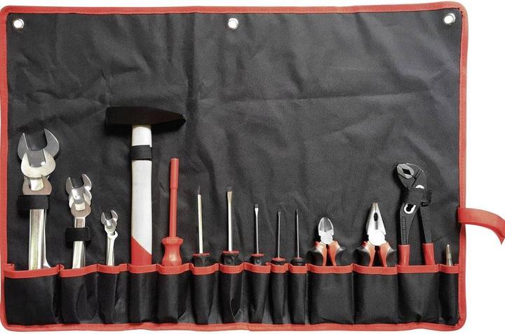 Actual product image Kunzer Roll-up tool pocket (29 pieces)