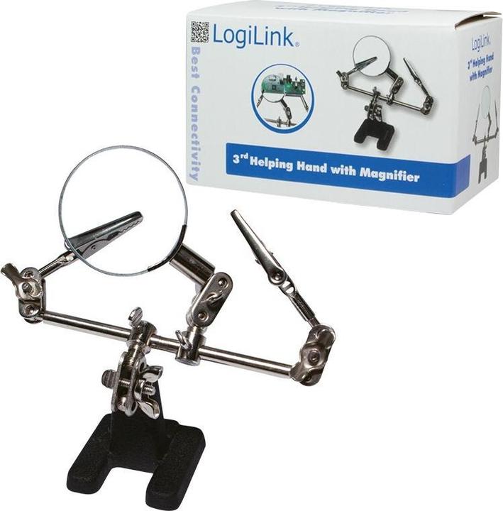 Productafbeelding LogiLink 3. helpende hand met vergrootglas