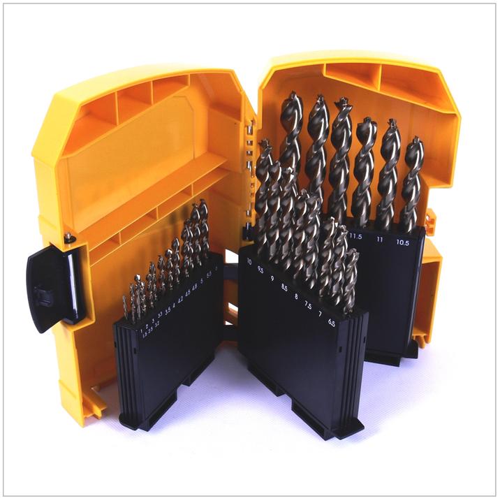 Produktbild DeWalt Extreme 2 HSSG (1 mm, 1.5 mm, 10 mm, 10.5 mm, 11 mm, 11.5 mm, 12 mm, 12.5 mm, 13 mm, 2 mm, 2.5 mm, 3 mm, 3.2 mm, 3.3 mm, 3.5 mm, 4 mm, 4.2 mm, 4.5 mm, 4.8 mm, 5 mm, 5.5 mm, 6 mm, 6.5 mm, 7 mm, 7.5 mm, 8 mm, 8.5 mm, 9 mm, 9.5 mm)