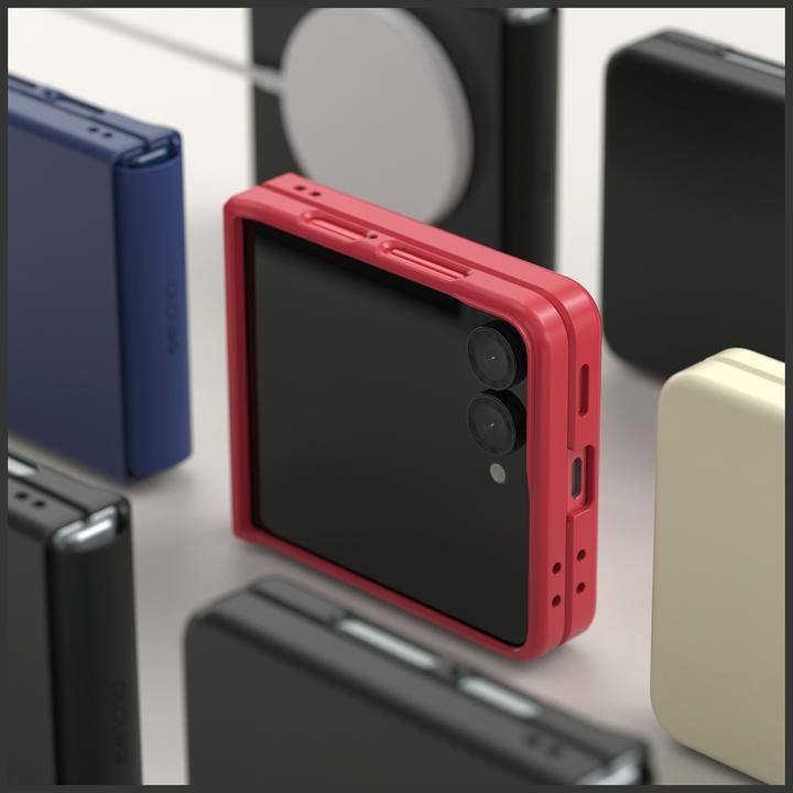 Actual product image Araree Case Aero Flex M MagSafe Qi2 for Samsung Galaxy Z Flip7 pink (Samsung Galaxy Z Flip7)