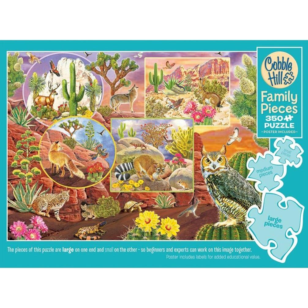 Thumbnail - Cobble Hill Puzzle 350 pieces Desert Magic (350 Teile)